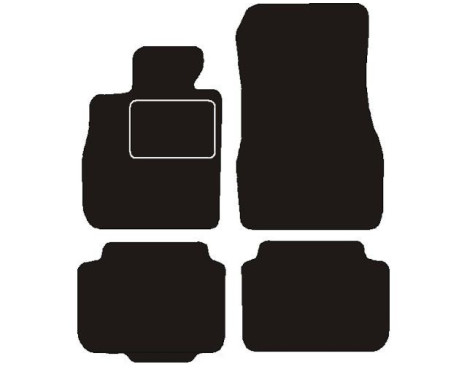 Car mats suitable for BMW G16 (8 Series Gran Coupe) 2019-
