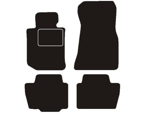 Car mats suitable for BMW G22 (4 Series) Coupé 2020 -