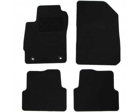 Car mats suitable for Chevrolet Aveo 2011- 4-piece