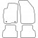 Car mats suitable for Chevrolet Aveo from 2011, Thumbnail 2