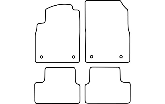 Car mats suitable for Chevrolet Cruze 2009-, Image 2