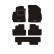 Car mats suitable for Chevrolet Orlando 7 persons 2011 -