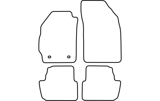 Car mats suitable for Chevrolet Spark 2010-2013, Image 2