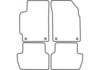 Car mats suitable for Chevrolet Spark 2013-