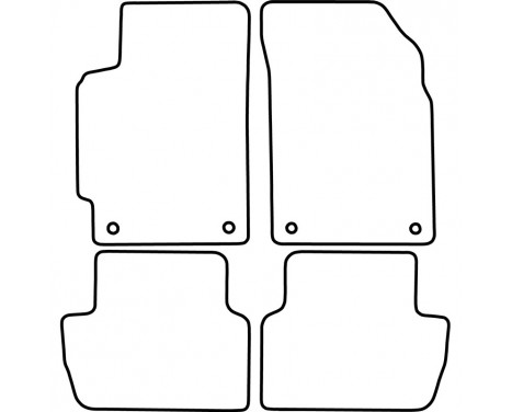 Car mats suitable for Chevrolet Spark 2013-