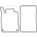 Car mats suitable for Chrysler Crossfire 2002-, Thumbnail 2