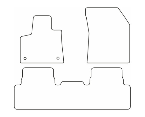 Car mats suitable for CitroÃ «n C5 Aircross 2019- (7-persons), Image 2