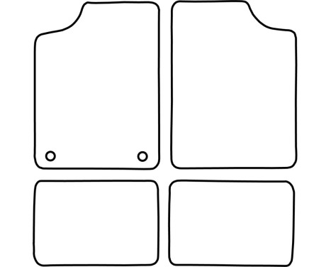 Car mats suitable for Citroen AX 1987-1996, Image 2