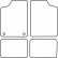 Car mats suitable for Citroen AX 1987-1996, Thumbnail 2