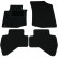 Car mats suitable for Citroen C1 2005-2010 4-piece