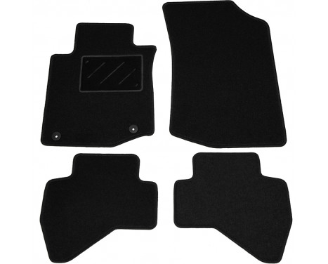 Car mats suitable for Citroen C1 2010-2013 4-piece
