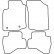 Car mats suitable for Citroen C1 2014-