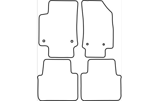 Car mats suitable for Citroën C3 Aircross 2017-, Image 2