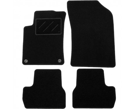 Car mats suitable for Citroen C3 / DS3 2010- 4-piece