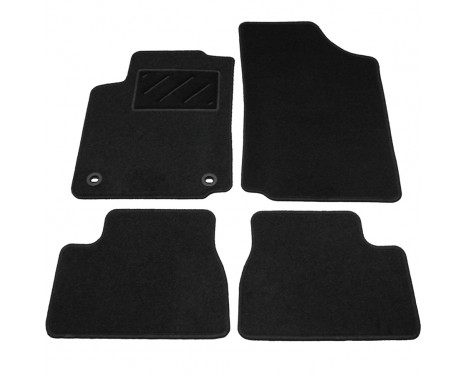 Car mats suitable for Citroen C3 Pluriël 2002-2009 4-piece