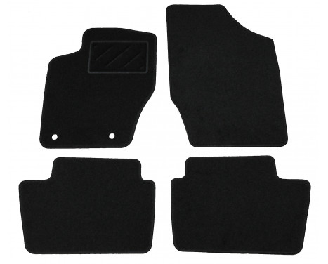 Car mats suitable for Citroen C4 2004-2010 4-piece