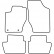 Car mats suitable for Citroen C4 2004-2010, Thumbnail 2