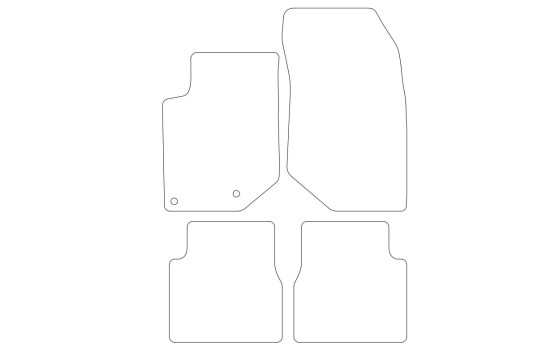 Car mats suitable for Citroën C4 2021 - 4-piece, Image 2