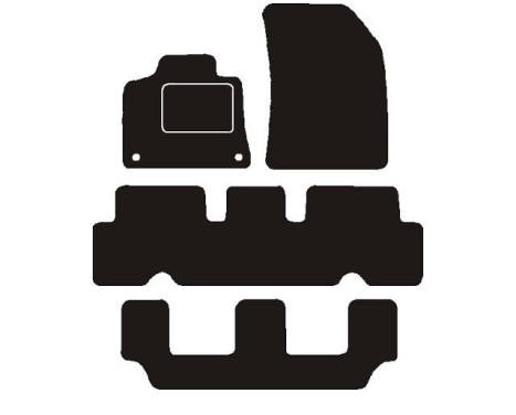 Car mats suitable for Citroen C4 Grand Picasso 2013 -