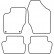 Car mats suitable for Citroën C4 Picasso 2013- (5 persons), Thumbnail 2