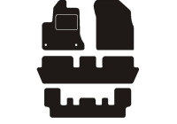 Car mats suitable for Citroen C4 Picasso 7 persons 2006 -