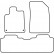 Car mats suitable for Citroën C5 from 2001 to 2004 (velour), Thumbnail 6
