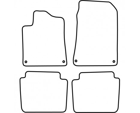 Car mats suitable for Citroen C6 2006-2013, Image 2