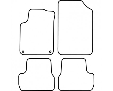 Car mats suitable for Citroen DS3 from 2010, Image 2