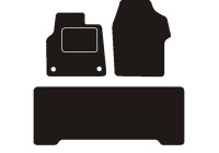 Car mats suitable for Citroen Jumpy double cab 2018 -