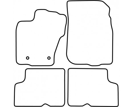 Car mats suitable for Dacia Duster 2014-, Image 2
