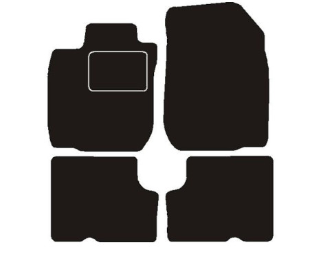 Car mats suitable for Dacia Logan 2004 - 2008