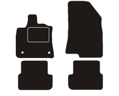 Car mats suitable for Dacia Sandero III 2021 -