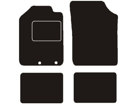 Car mats suitable for Dacia Spring EV 2021 -