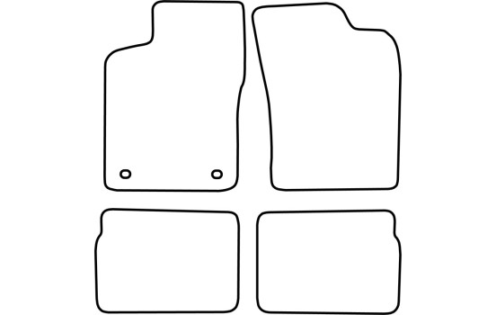 Car mats suitable for Daewoo Espero 1990-1999, Image 2
