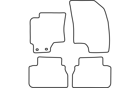 Car mats suitable for Daewoo Evanda 2000-2006, Image 2