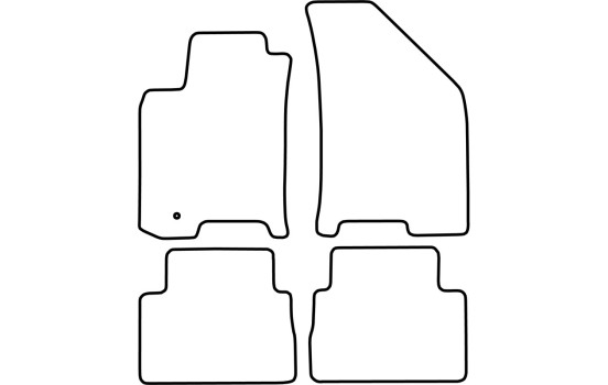 Car mats suitable for Daewoo Lacetti 2002-2006, Image 2