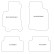Car mats suitable for Daewoo Lanos 1997 4-piece, Thumbnail 2
