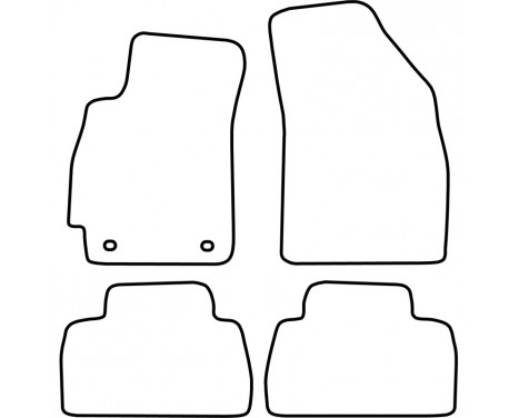 Car mats suitable for Daewoo Nubira 1997-2000, Image 2