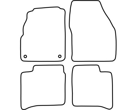 Car mats suitable for Daihatsu Applause 1989-2001, Image 2