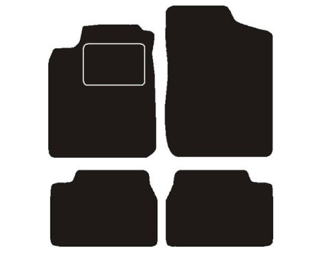 Car mats suitable for daihatsu move 2000 -