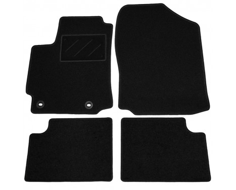 Car mats suitable for Daihatsu Sirion II 2005-2011 4-piece