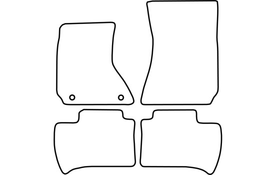 Car mats suitable for Daihatsu Terios 1997-2006, Image 2