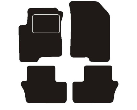 Car mats suitable for Dodge Caliber 2004 -