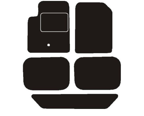 Car mats suitable for Dodge Journey 7 Persons 2008 -