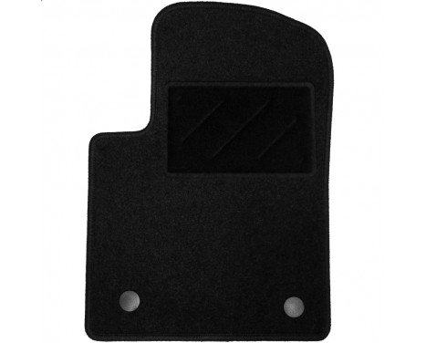 Car mats suitable for Fiat 500 2007-2012 4-piece, Image 2