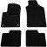 Car mats suitable for Fiat 500 2007- 4-piece