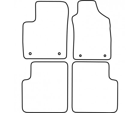Car mats suitable for Fiat 500 2013-2015, Image 2