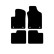 Car mats suitable for Fiat 500 (Cabrio) 15-