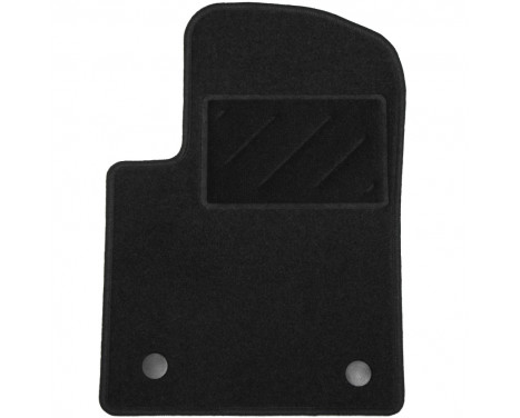 Car mats suitable for Fiat 500 / Cabrio 2013- 4-piece, Image 2
