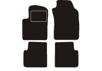 Car mats suitable for Fiat 500 Dualogic 2009-